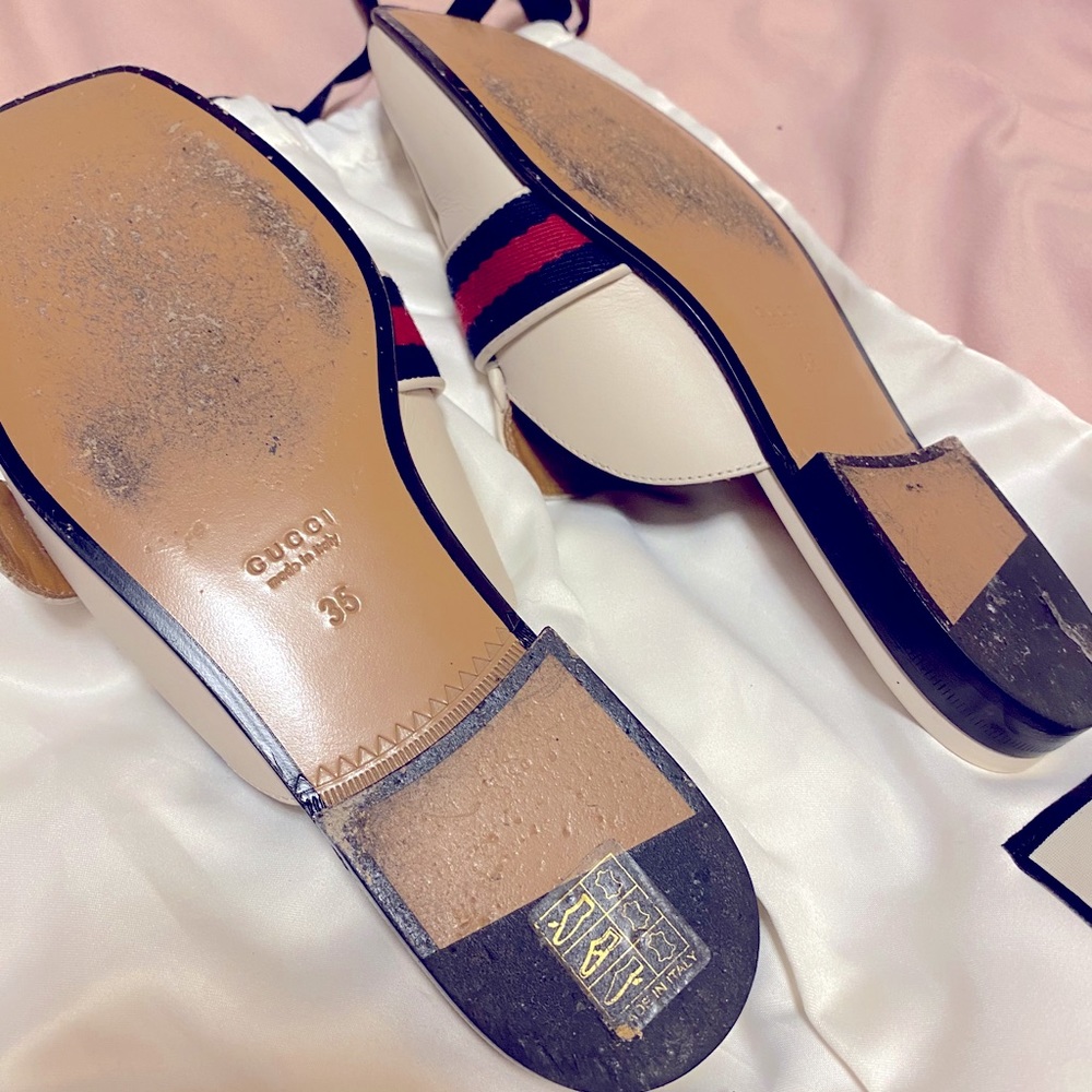 *AUTHENTIC* Gucci Women’s Peyton size 35 - Picture 8 of 11